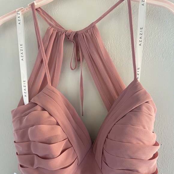 Azazie bridesmaid dress dusty rose NWT - Picture 2 of 8